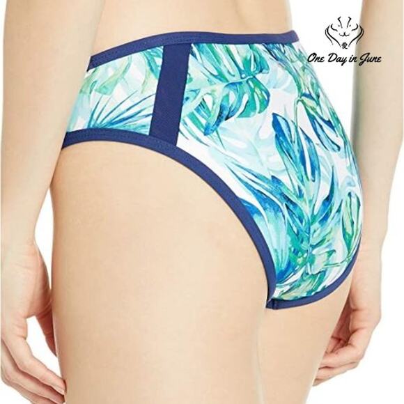 Next Wave Catcher Retro Bikini Bottom Swimsuit Size M - Picture 2 of 4